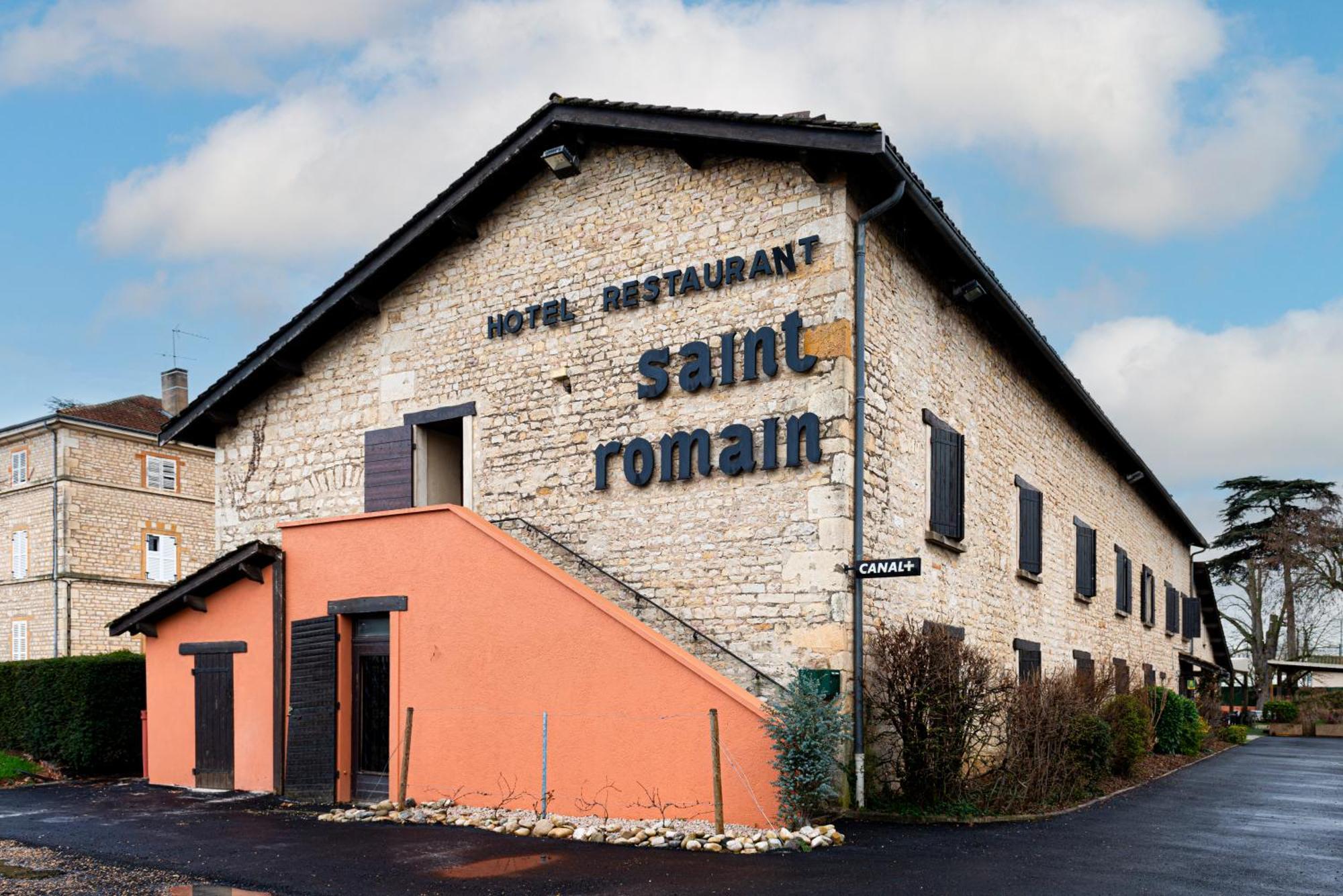 Logis Hotel-Restaurant Saint Romain Анс Экстерьер фото